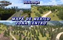 Mapa Mexico Zona Centro Map for ATS