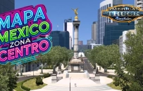 Mapa Mexico Zona Centro Map for ATS