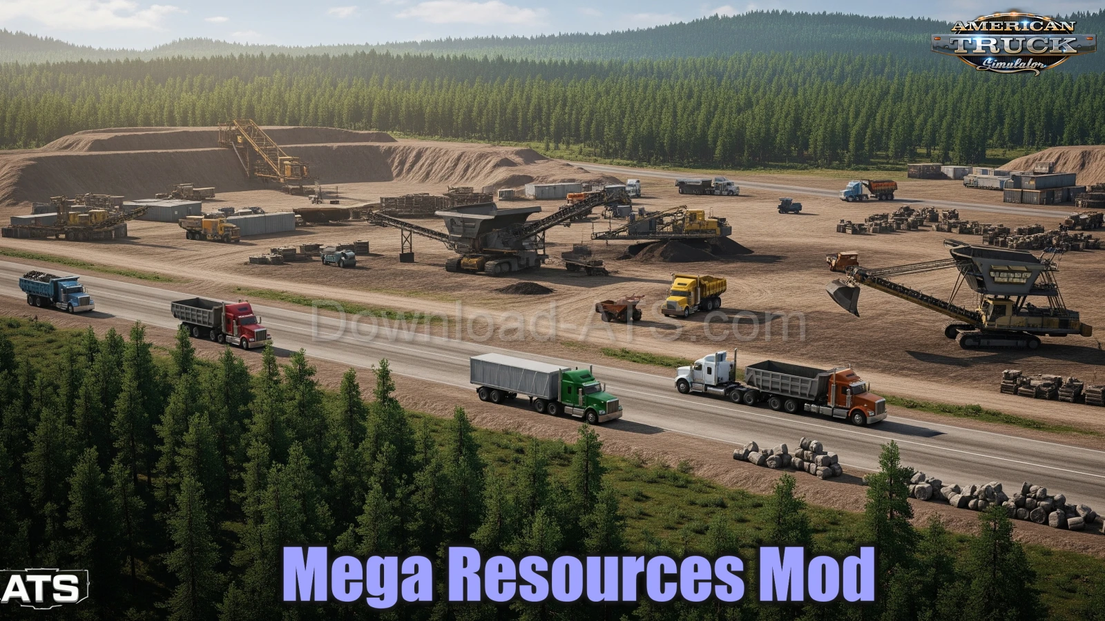 Mega Resources Mod v2.9.5.156 (1.56.x) for ATS