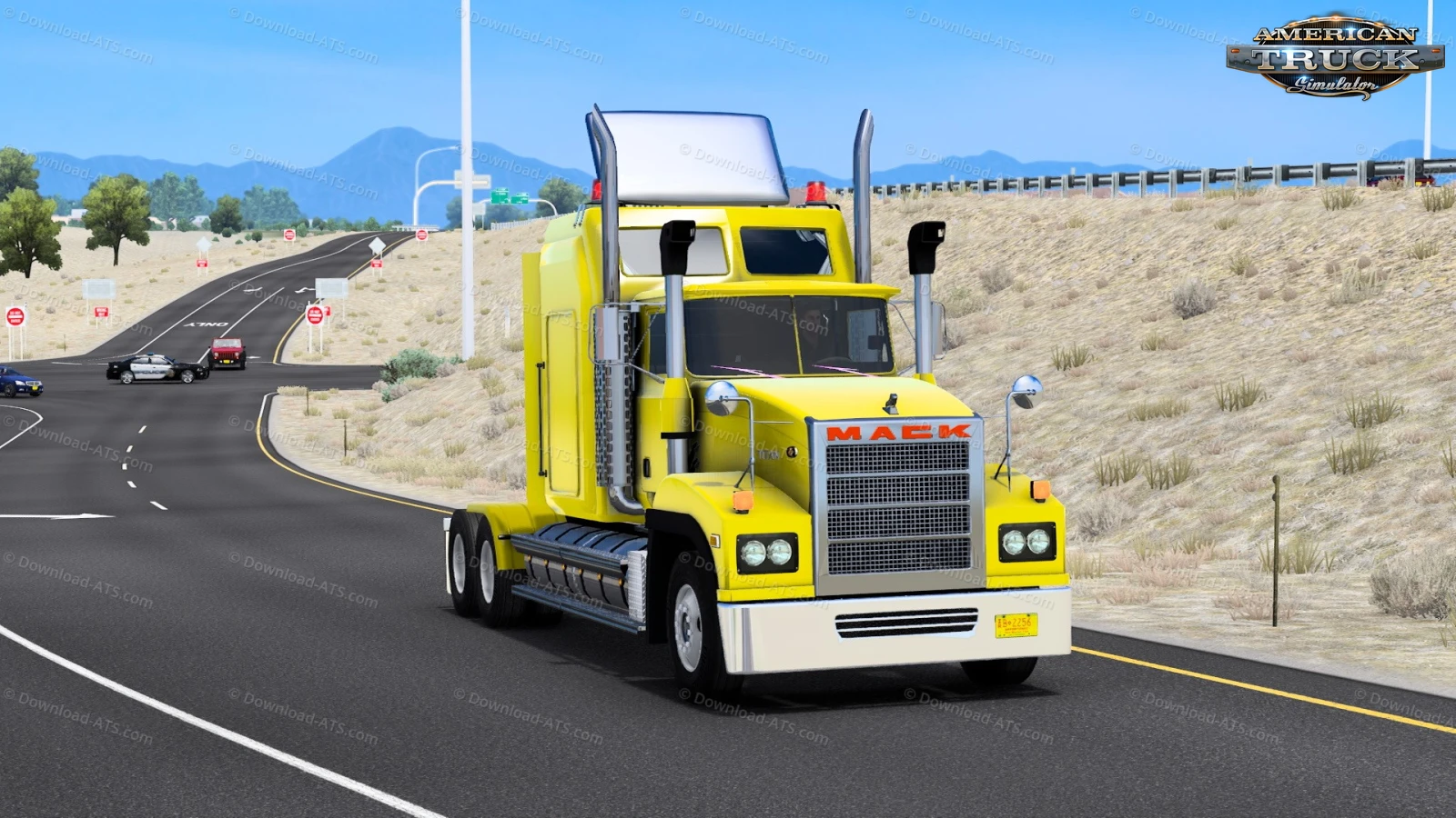 Mack Titan V8 Truck v1.0 By CyrusTheVirus (1.54.x) for ATS
