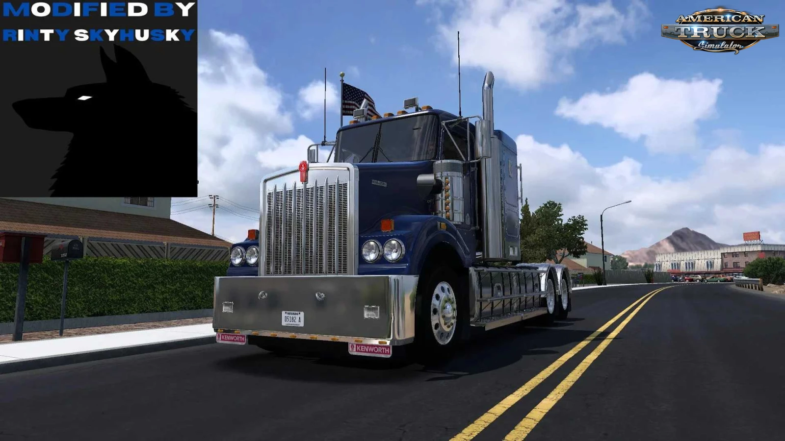 Kenworth T409 SAR by Rinty SkyHusky v1.0 (1.54.x) for ATS Kenworth T409 SAR by Rinty SkyHusky v1.0 (1.54.x) for ATS