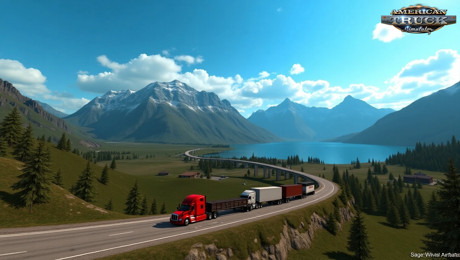 CanaDream Map (CanaMania) v2.59 by ManiaX (1.59.x) for ATS