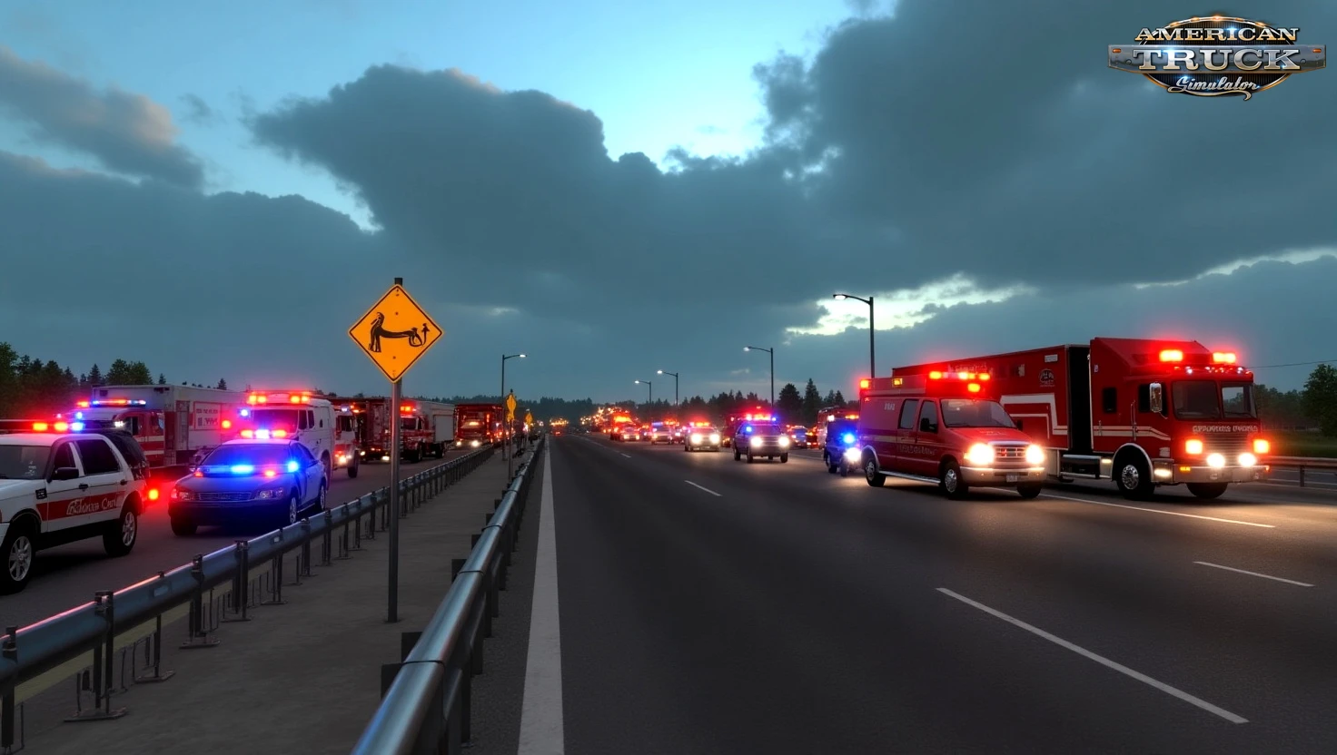 Real AI Emergency Pack v1.58 by Cip (1.58.x) for ATS