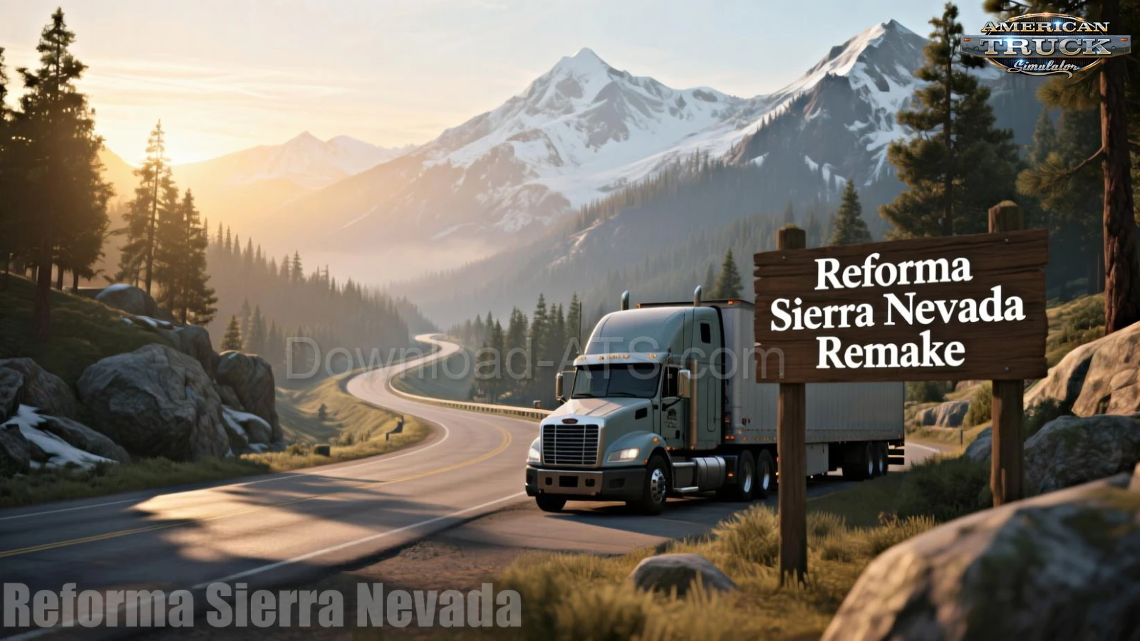 Reforma Sierra Nevada Remake v1.8.156 (1.56.x) for ATS