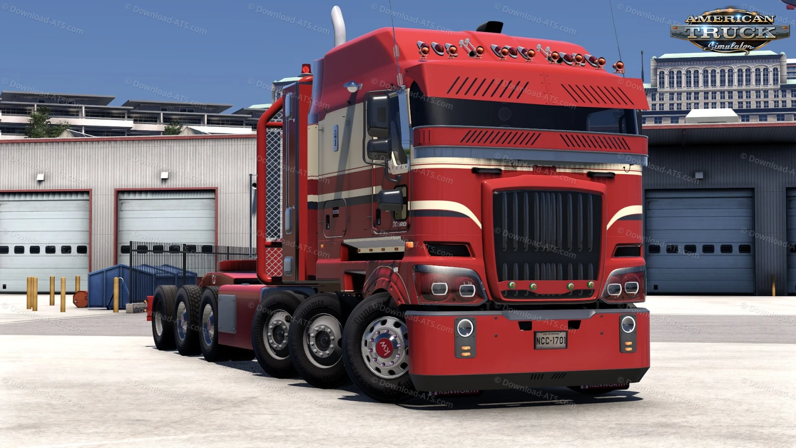 Kenworth K220 Truck + Interior v1.1.2 (1.58.x) for ATS