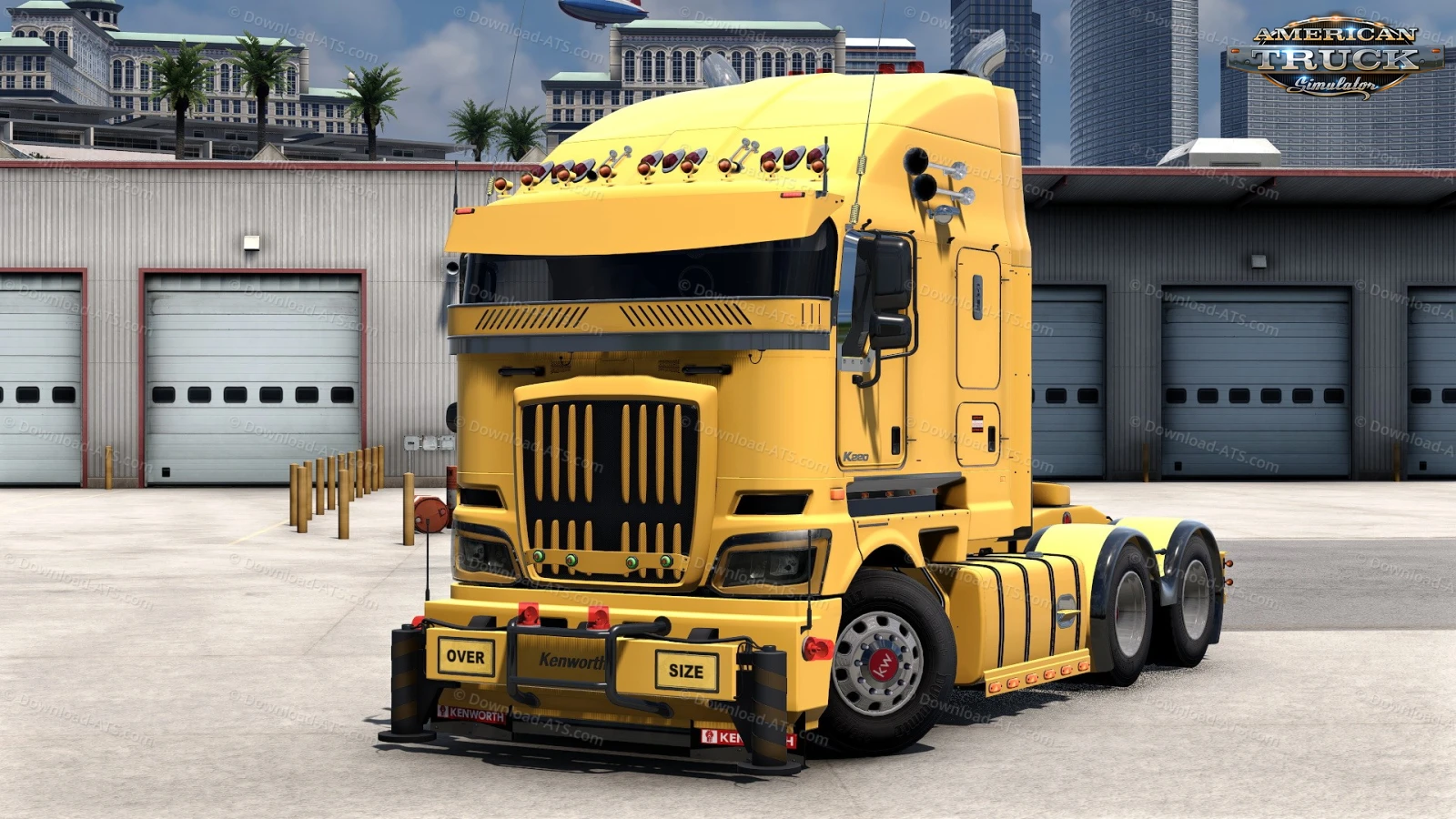 Kenworth K220 Truck + Interior v1.1.2 (1.58.x) for ATS