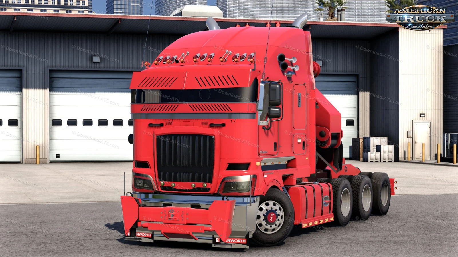 Kenworth K220 Truck + Interior v1.1.2 (1.58.x) for ATS