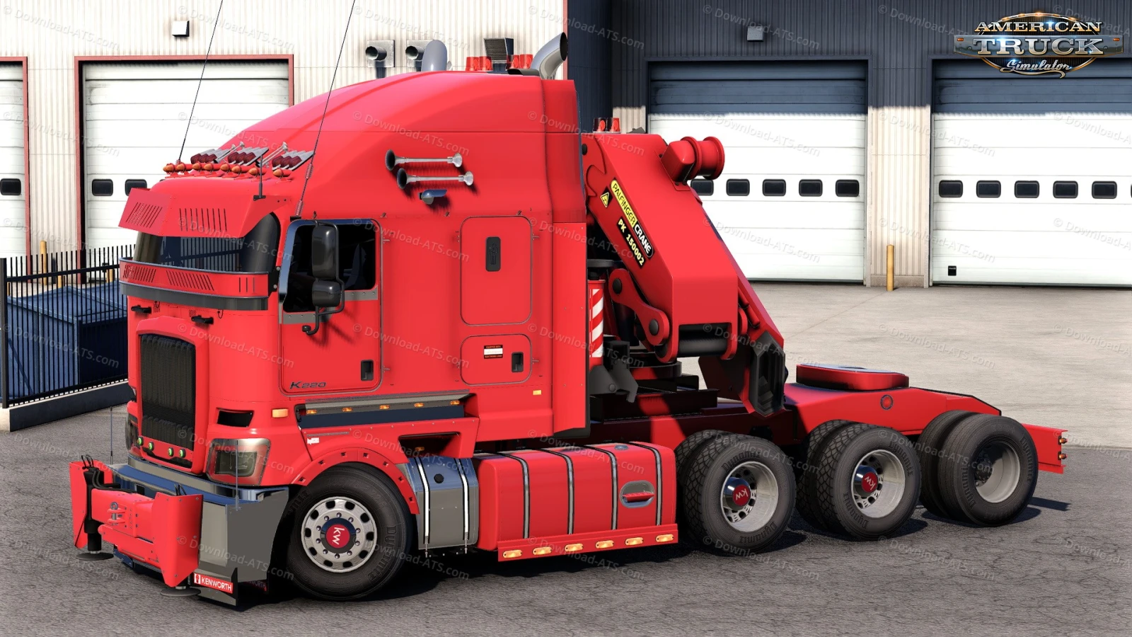 Kenworth K220 Truck + Interior v1.1.2 (1.58.x) for ATS