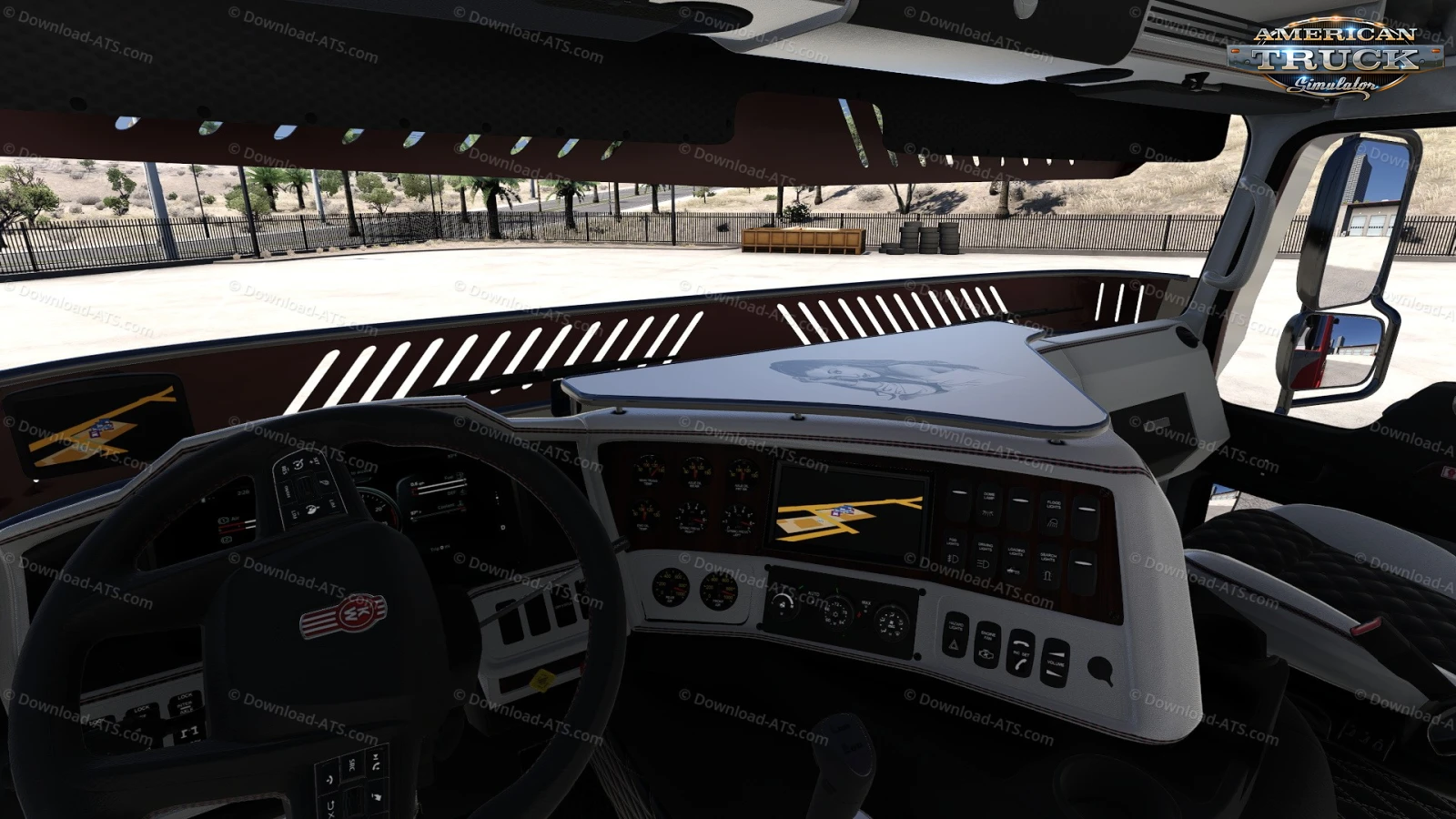Kenworth K220 Truck + Interior v1.1.2 (1.58.x) for ATS