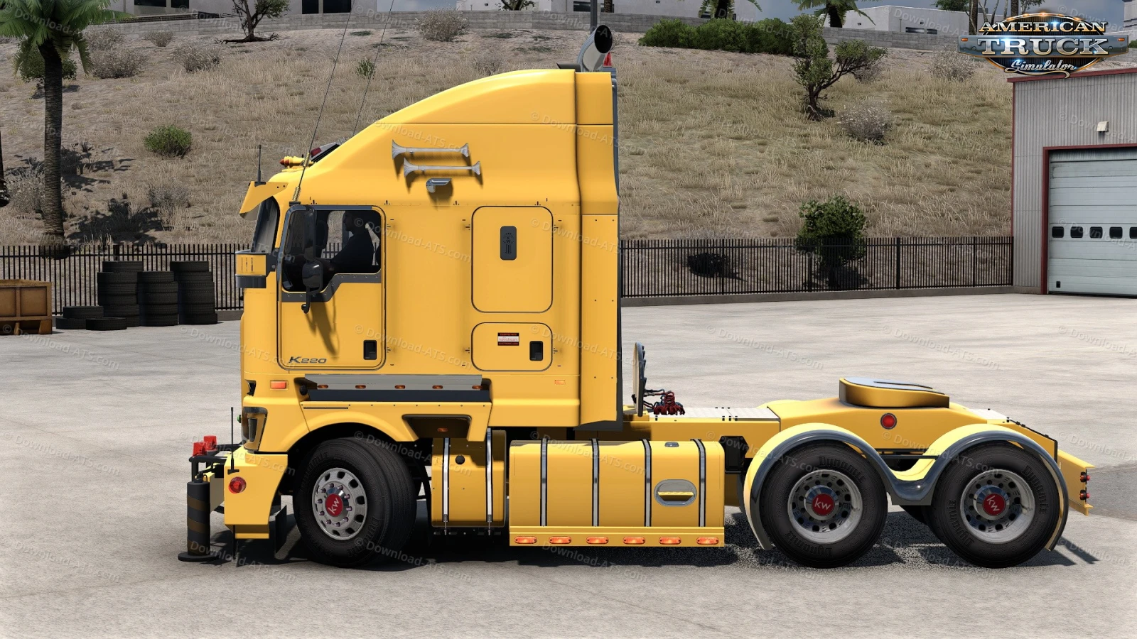 Kenworth K220 Truck + Interior v1.1.2 (1.58.x) for ATS