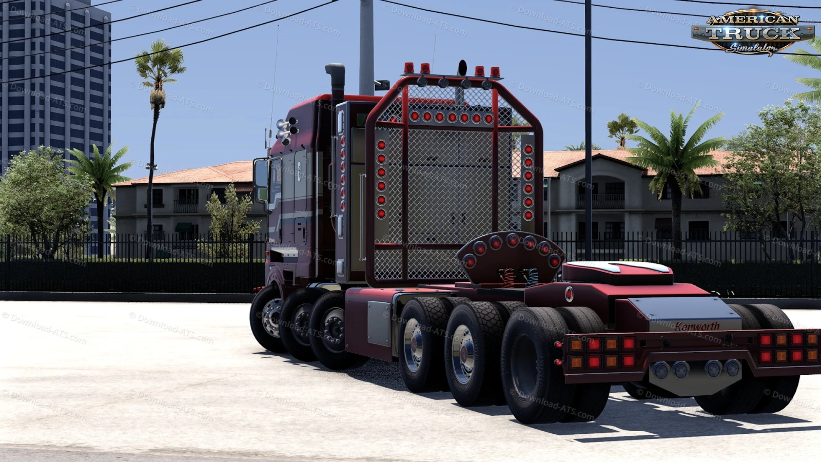 Kenworth K220 Truck + Interior v1.1.2 (1.58.x) for ATS