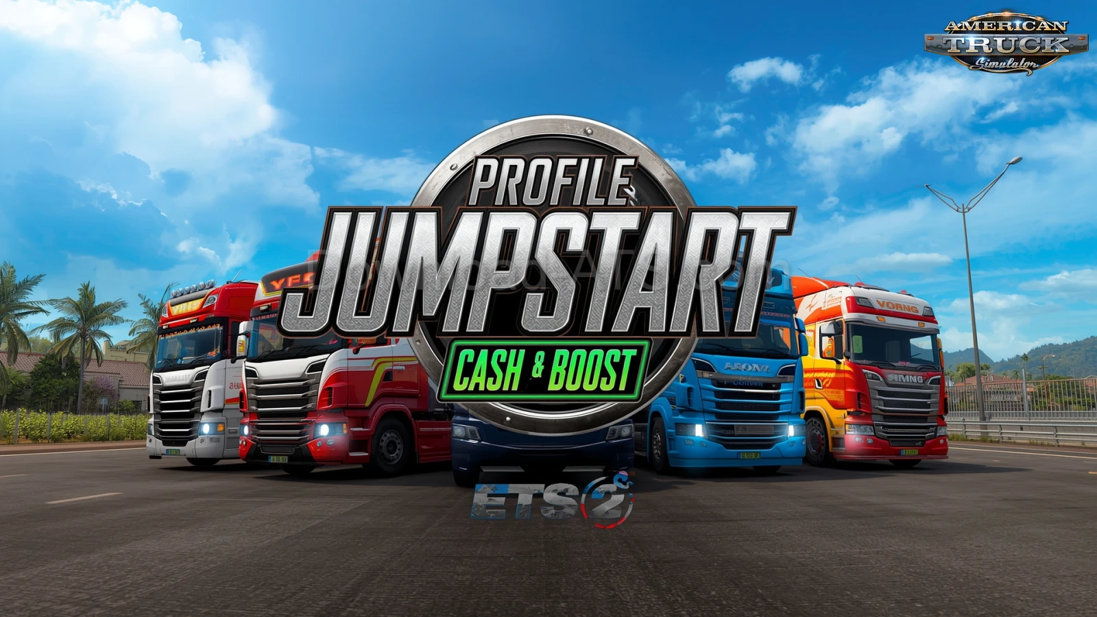 Profile Jumpstart: Cash & XP Boost v16.2.1 (1.57.x) for ATS