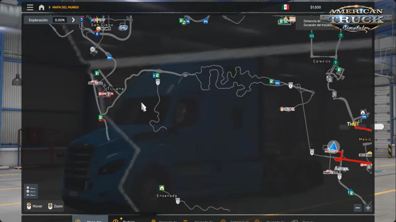 Tijuana Map v1.20 (1.55.x) for ATS