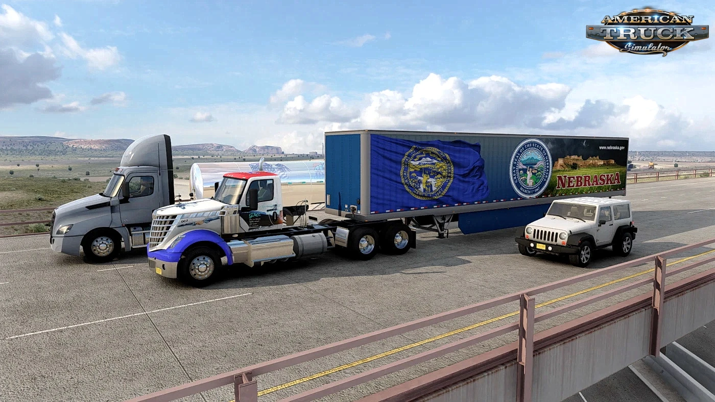 USA States Traffic Pack v1.2 (1.56.x) for ATS