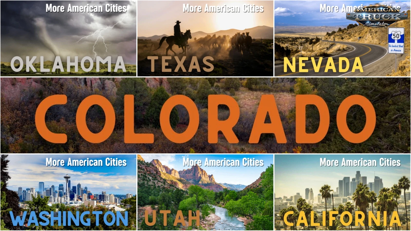 More American Cities v1.57 (1.57.x) for ATS