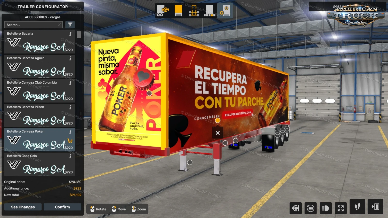 Romarco Botellero 2022 Trailer v1.0 (1.56.x) for ATS