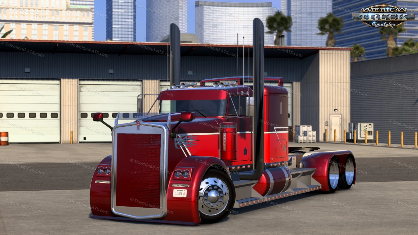 Kenworth Phantom Truck + Interior v1.1 (1.56.x) for ATS