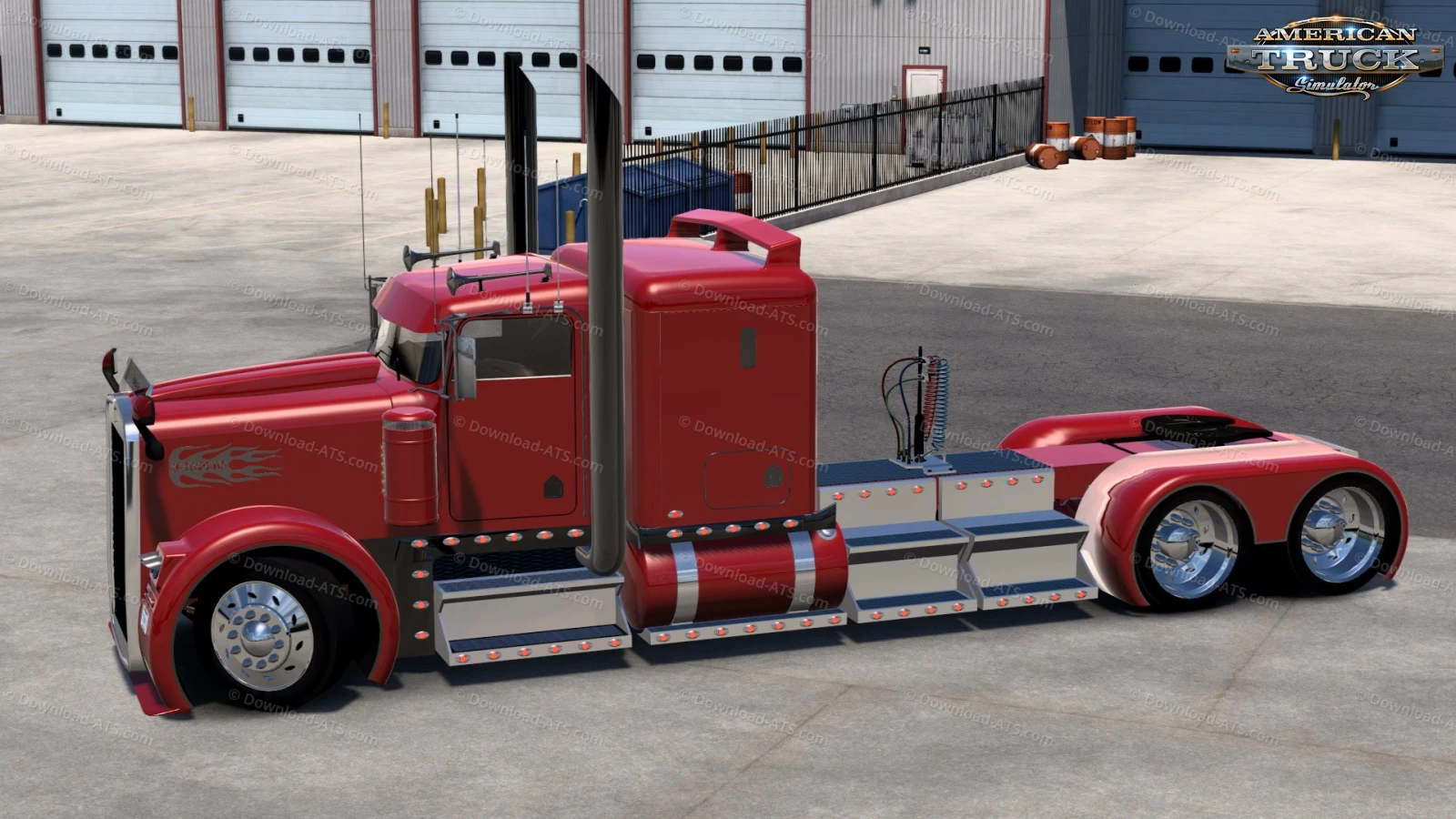 Kenworth Phantom Truck + Interior v1.1 (1.56.x) for ATS