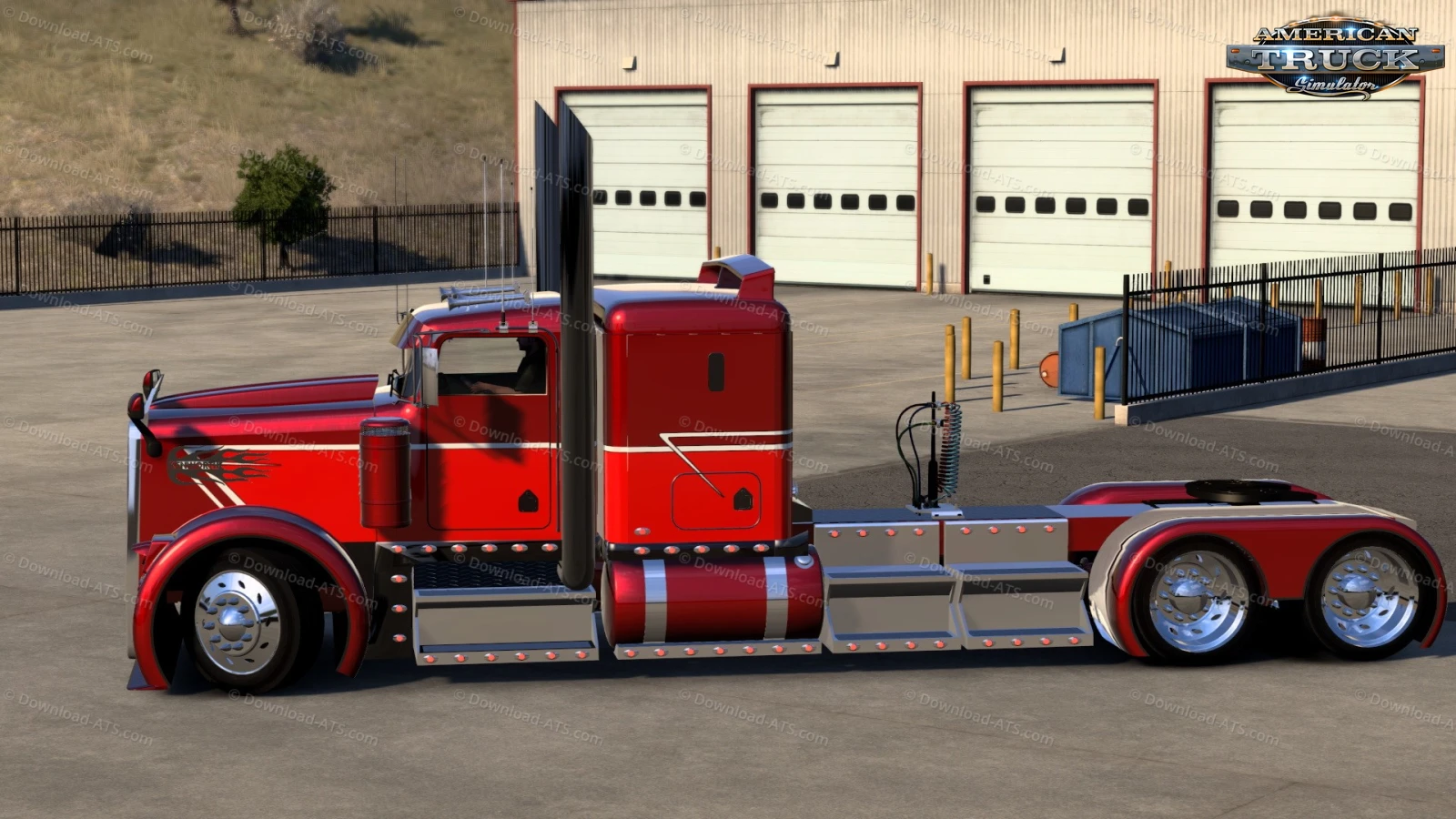 Kenworth Phantom Truck + Interior v1.1 (1.56.x) for ATS