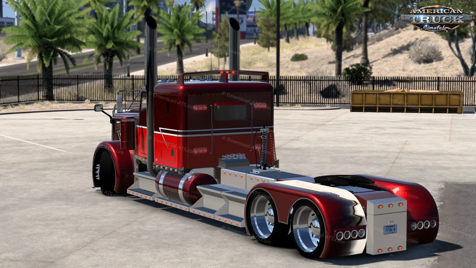 Kenworth Phantom Truck + Interior v1.1 (1.56.x) for ATS