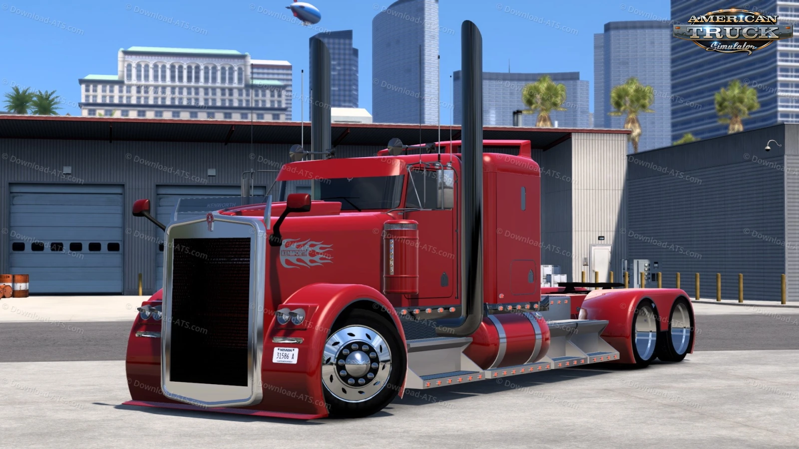 Kenworth Phantom Truck + Interior v1.1 (1.56.x) for ATS
