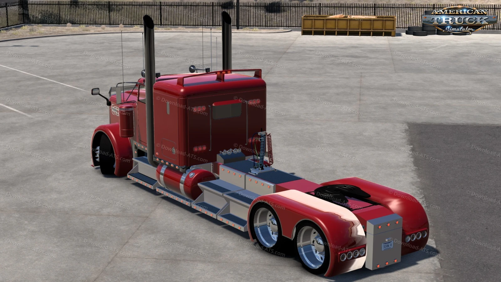Kenworth Phantom Truck + Interior v1.1 (1.56.x) for ATS