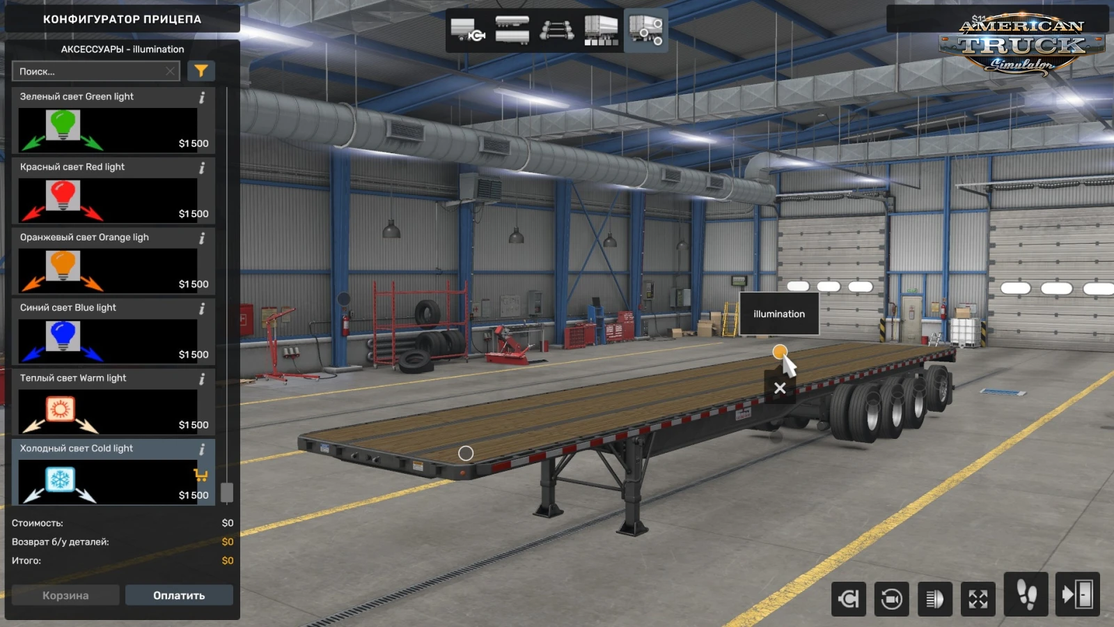 Decorative Ribbon Trailer v1.7 (1.57.x) for ATS