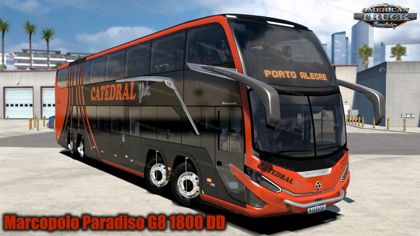 Marcopolo Paradiso G8 1800 DD Bus v1.56 (1.56.x) for ATS