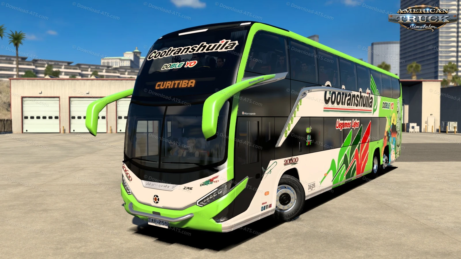 Marcopolo Paradiso G8 1800 DD Bus v1.56 (1.56.x) for ATS