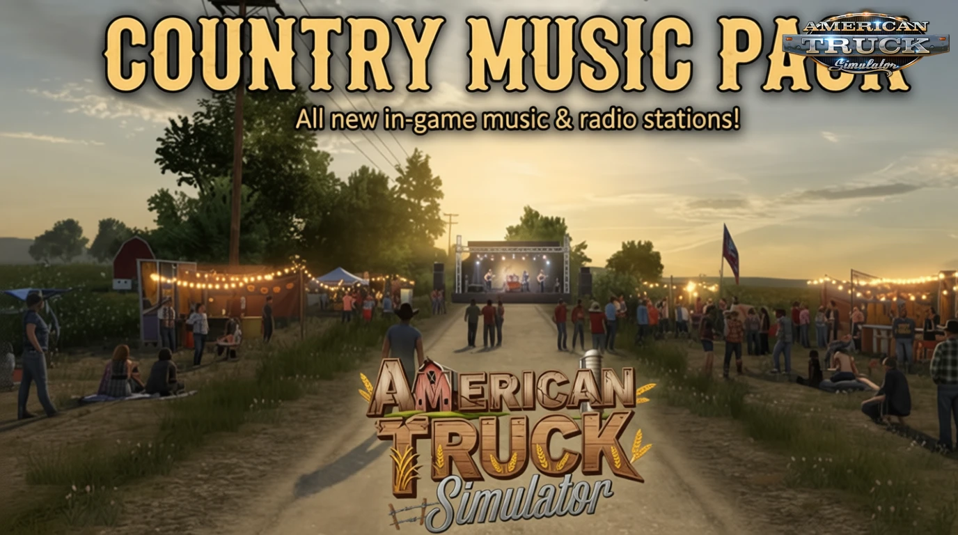 Country Music Pack v1.1 (1.56.x) for ATS
