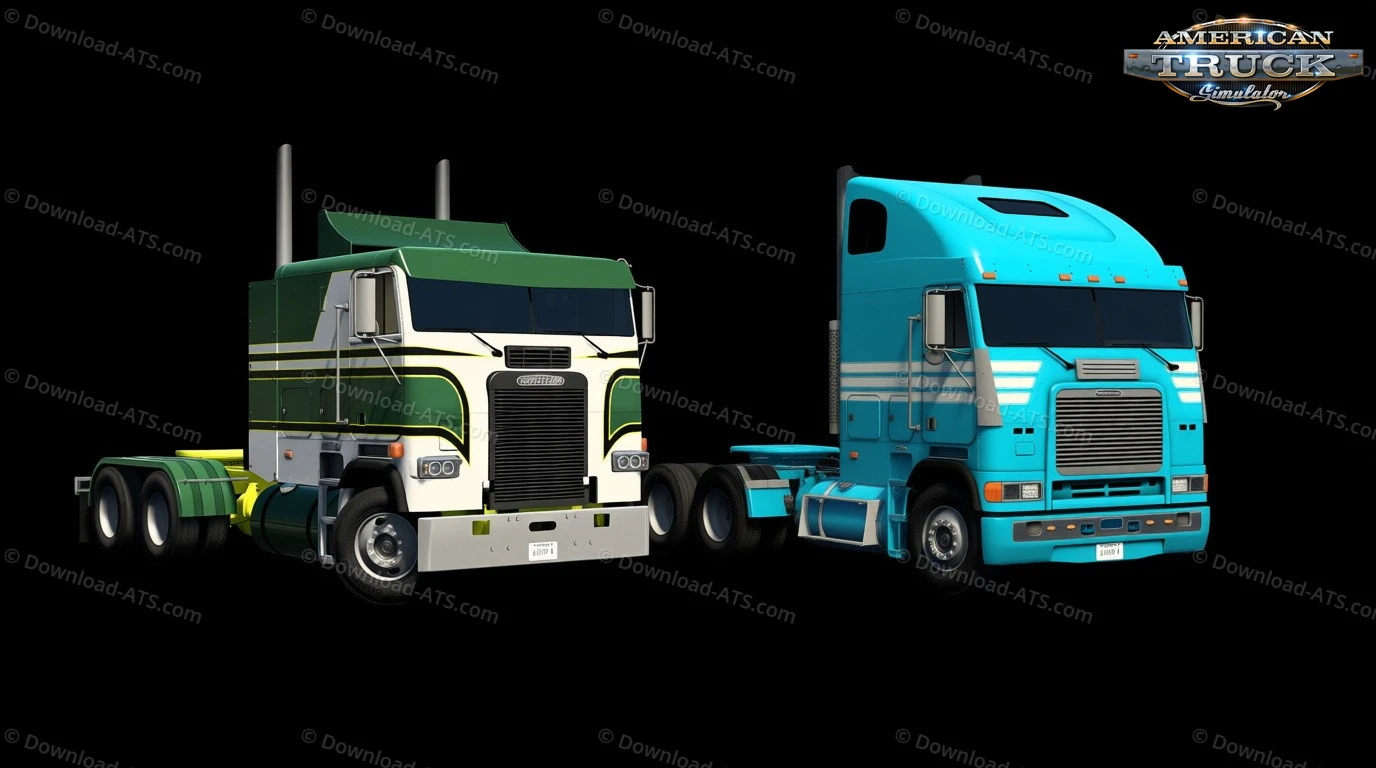 Freightliner FLA - FLB + Interior v0.1 (1.56.x) for ATS