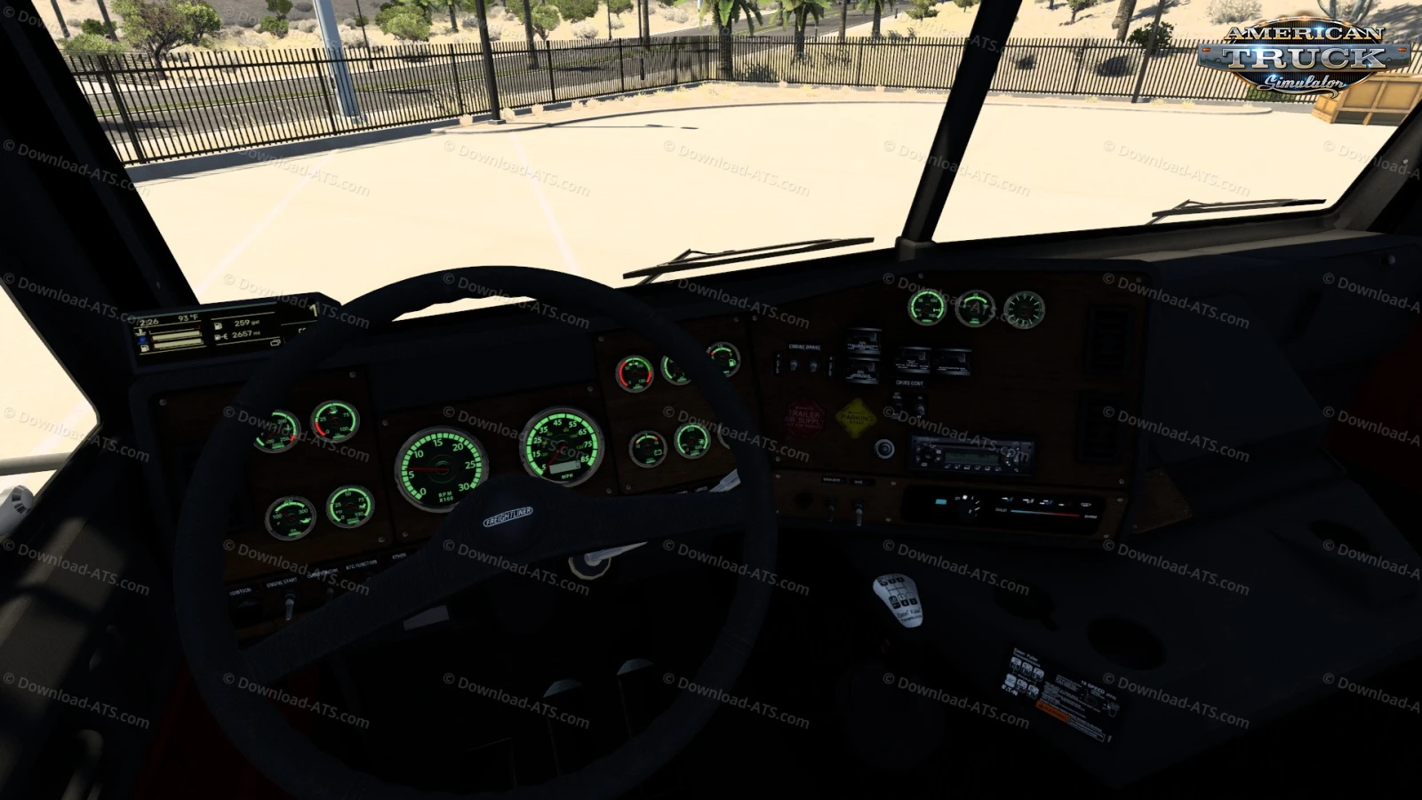 Freightliner FLA - FLB + Interior v0.1 (1.56.x) for ATS