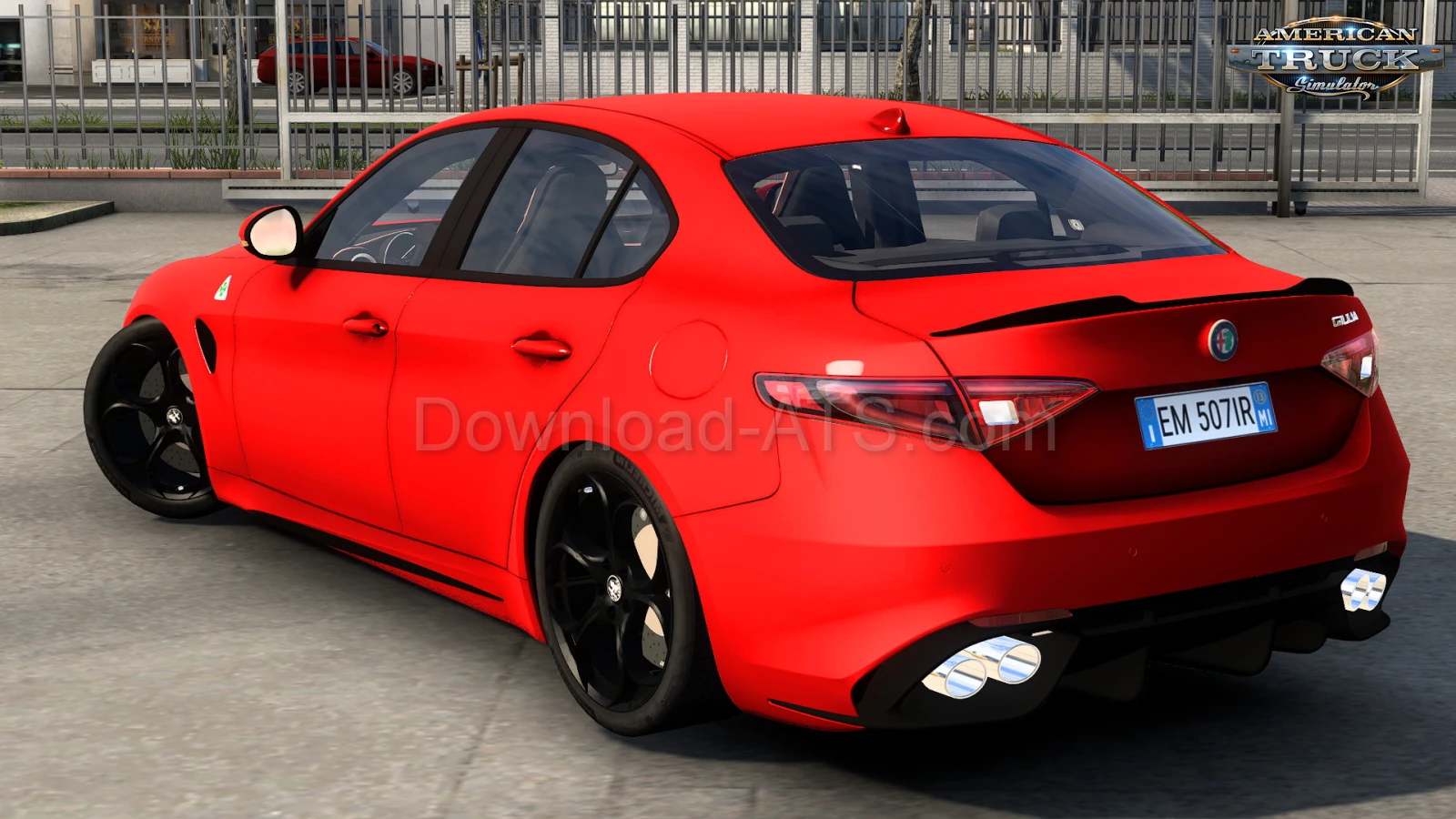 Alfa Romeo Giulia + Interior v1.160 (1.57.x) for ATS