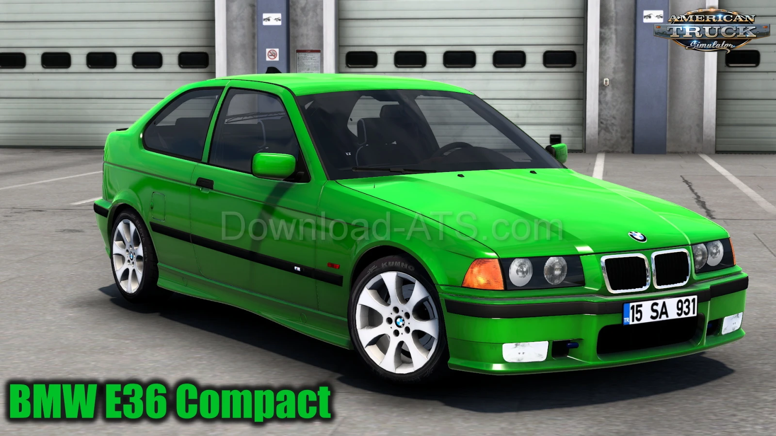 BMW E36 Compact + Interior v1R160 (1.57.x) for ATS