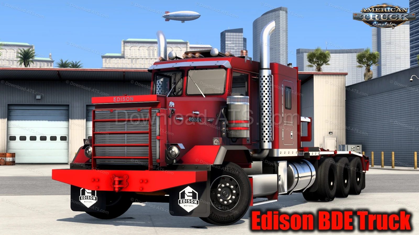 Edison BDE Truck + Interior v0.9.1 (1.56.x) for ATS