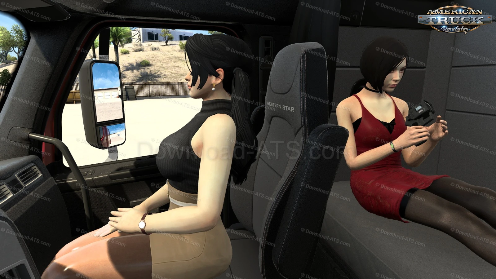 Animated 3D Model v1.1 (1.57.x) for ATS