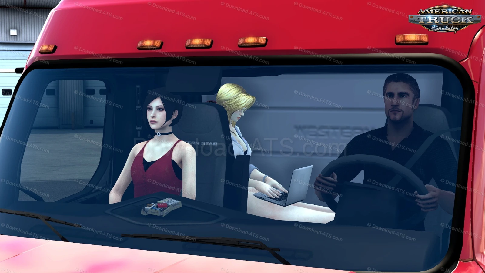 Animated 3D Model v1.1 (1.57.x) for ATS