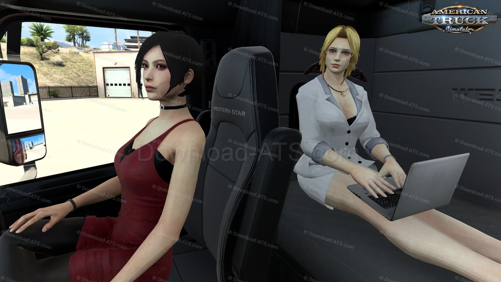 Animated 3D Model v1.1 (1.57.x) for ATS