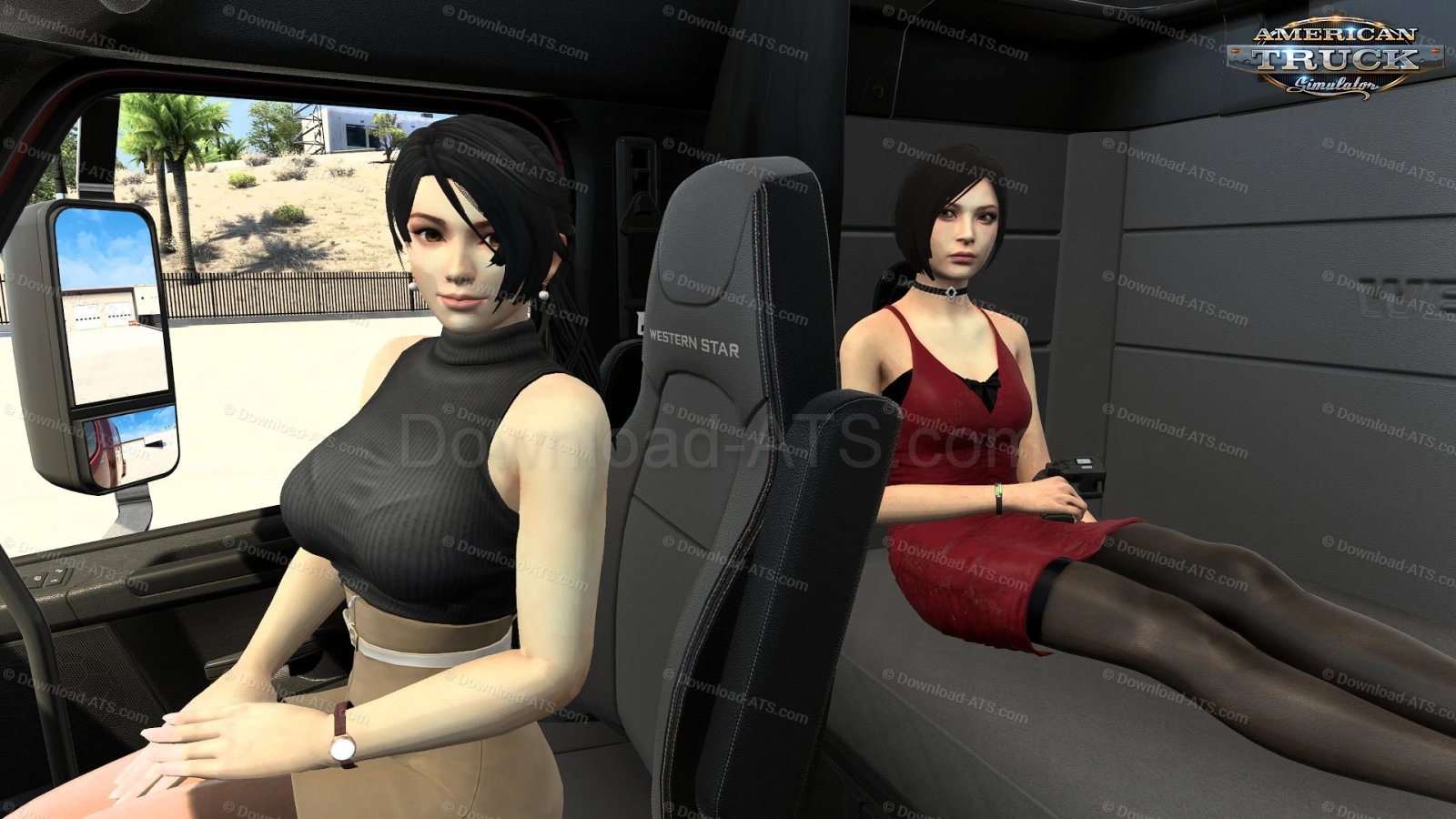 Animated 3D Model v1.1 (1.57.x) for ATS