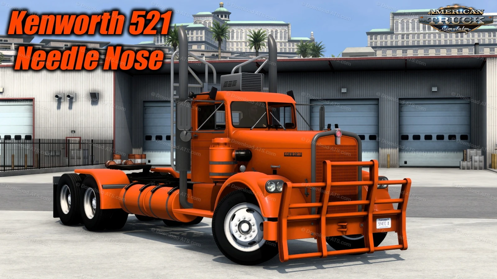 Kenworth 521 Needle Nose + Interior v6.0 (1.57.x) for ATS