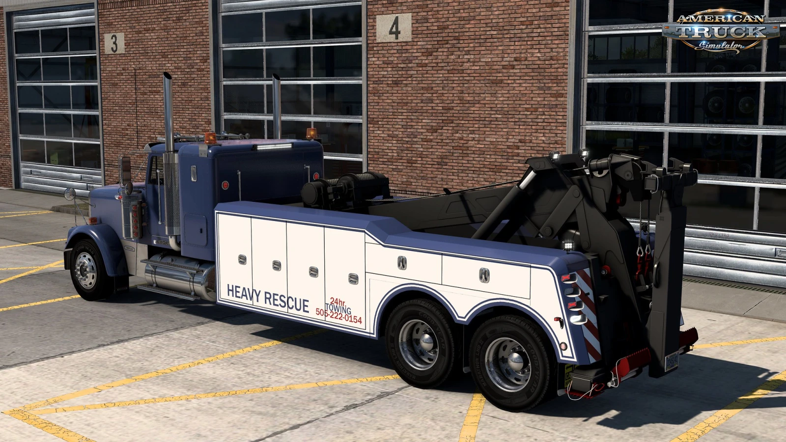 Wrecker DLC Addon v2.0 By Jon Ruda (1.58.x) for ATS