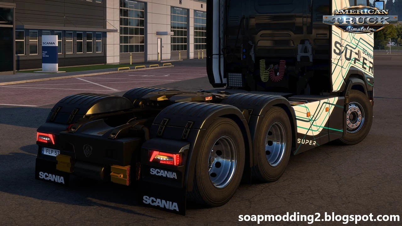 Scania 2025 by soap98 v1.0 (1.57.x) for ATS
