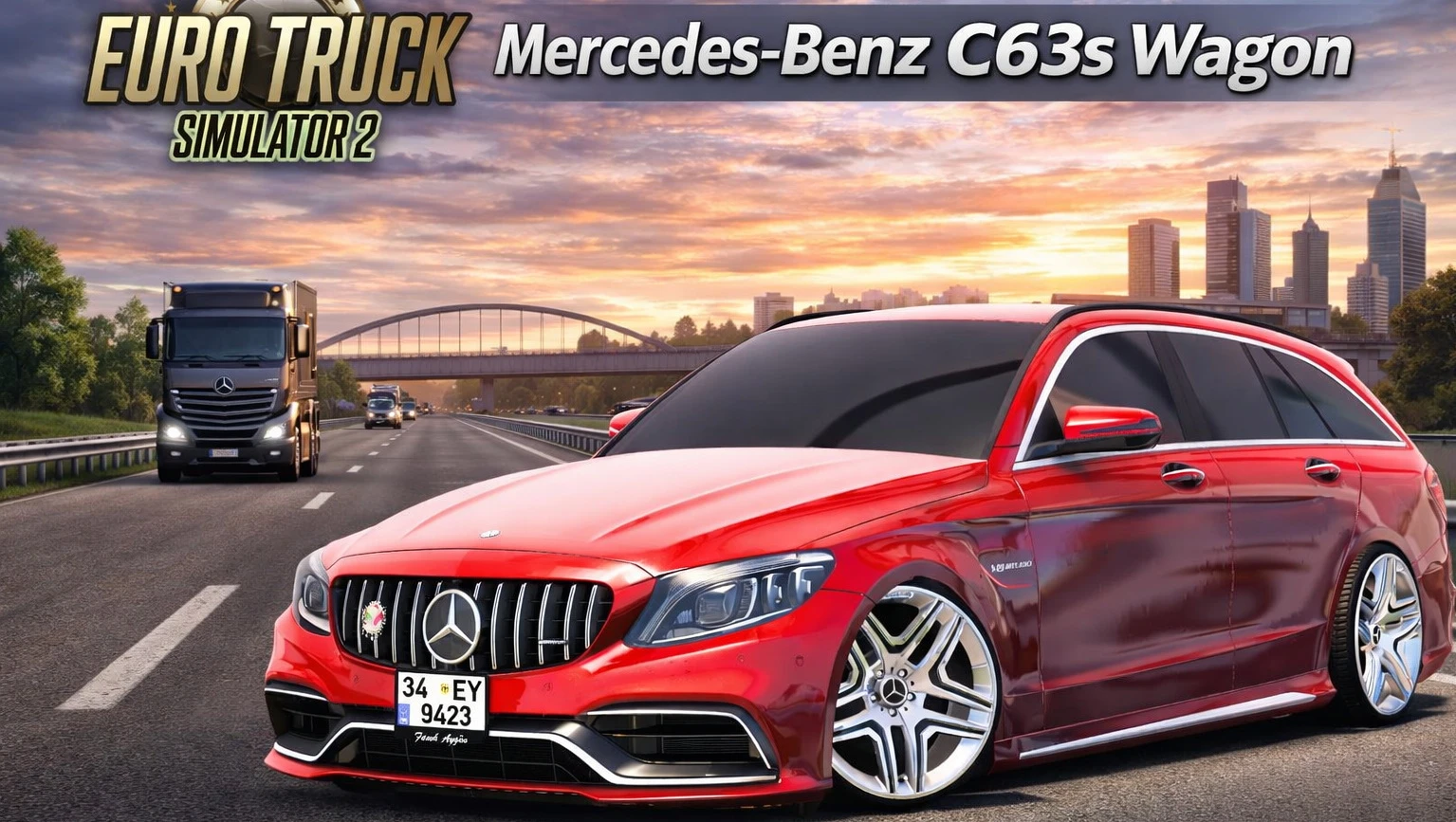 Mercedes-Benz C63s Wagon v2.2 (1.57.x) for ATS