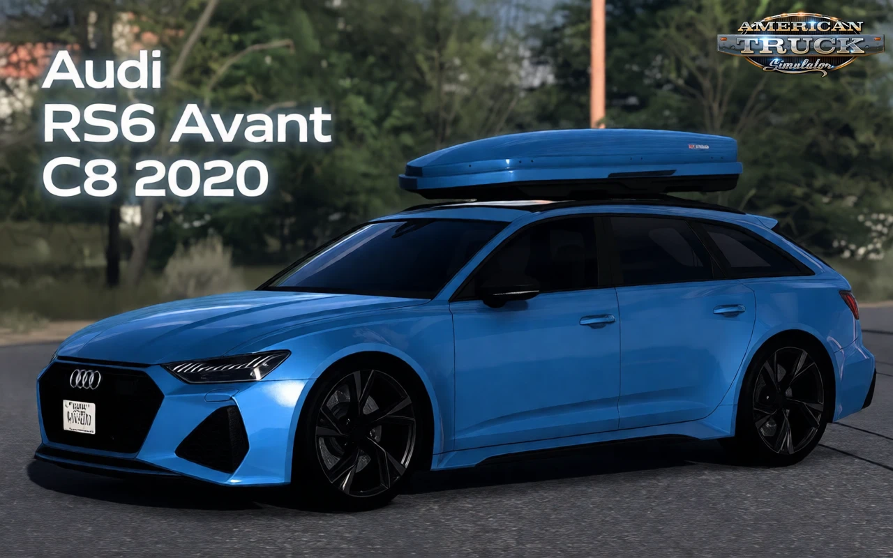 Audi RS6 Avant C8 2020 + Interior v2.0 (1.57.x) for ATS