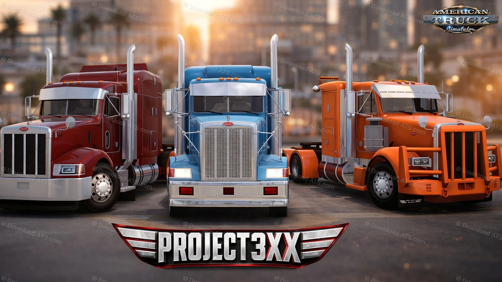 Project3XX Pack Trucks v2.148 (1.57.x) for ATS