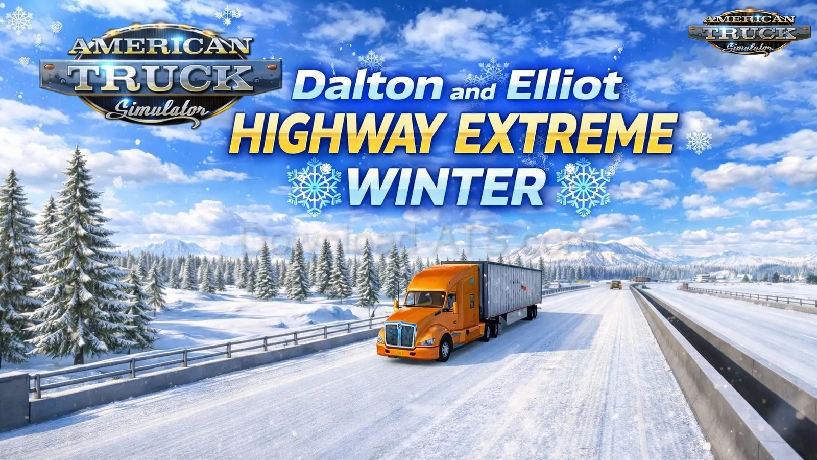 Dalton and Elliot Highway Extreme Winter v1.58 (1.58.x)