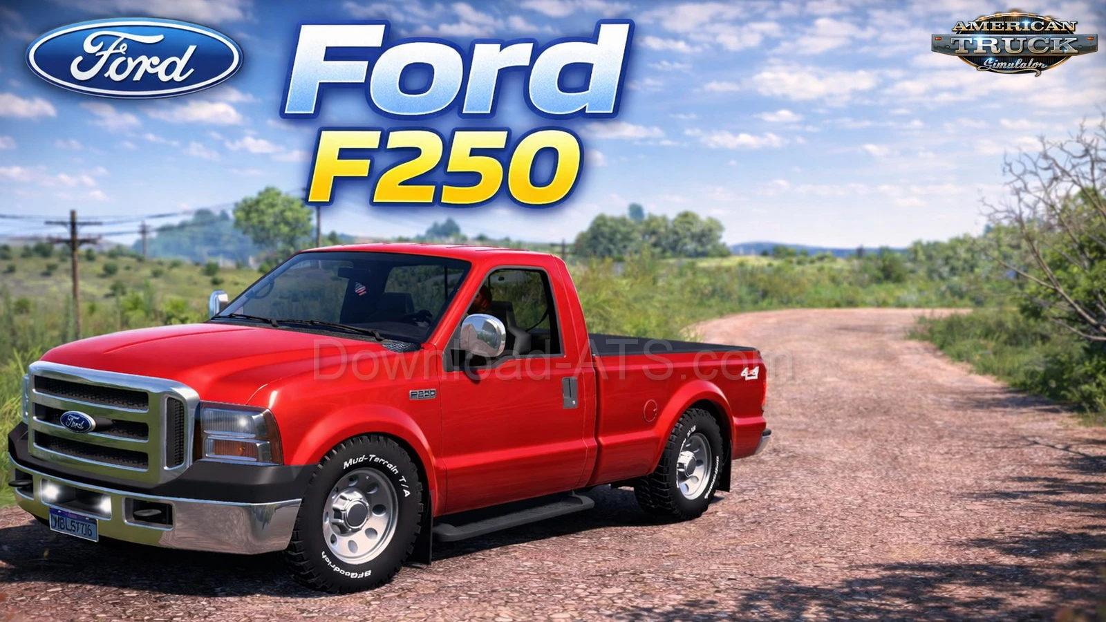 Ford F250 + Interior v1.1 By Quality3D (1.57.x) for ATS