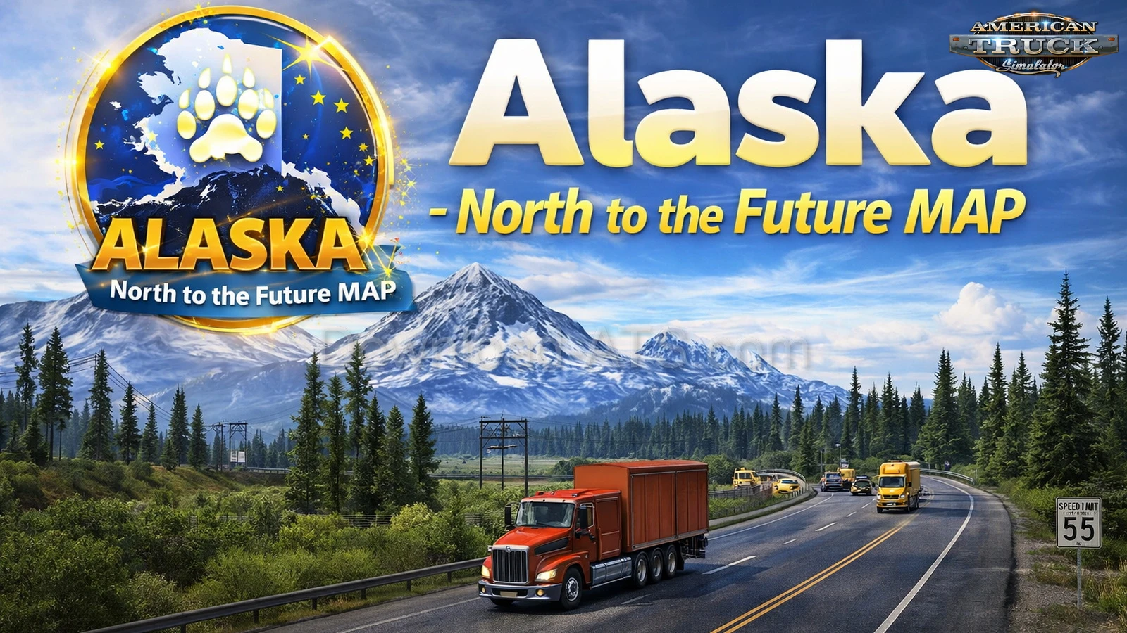 Alaska - North to the Future Map v0.8.6 (1.57.x) for ATS