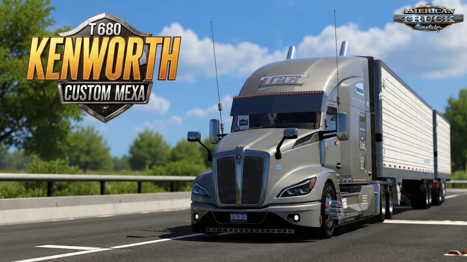 Kenworth T680 NextGen Custom Mexa v2.4 (1.58.x) for ATS