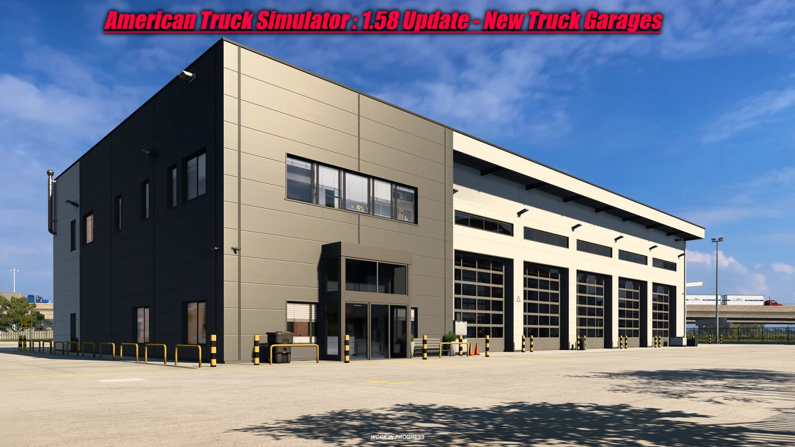 American Truck Simulator : 1.58 Update - New Truck Garages